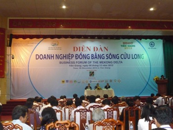 DIỄN ĐÀN HỢP TÁC KINH TẾ ĐỒNG BẰNG SÔNG CỬU LONG (MDEC TIỀN GIANG 2012)