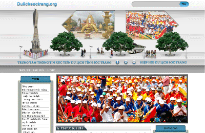 WEBSITE DU LỊCH SÓC TRĂNG SAU MỘT NĂM HOẠT ĐỘNG