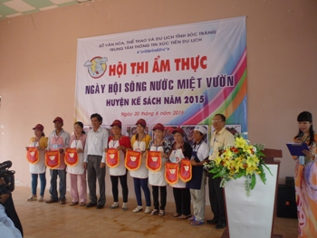 MỘT SỐ KẾT QUẢ NỔI BẬT TẠI NGÀY HỘI SÔNG NƯỚC MIỆT VƯỜN NĂM 2015 TẠI HUYỆN KẾ SÁCH, TỈNH SÓC TRĂNG