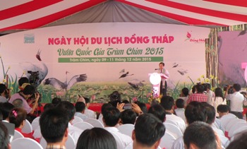 KHAI MẠC NGÀY HỘI DU LỊCH ĐỒNG THÁP – TRÀM CHIM 2015