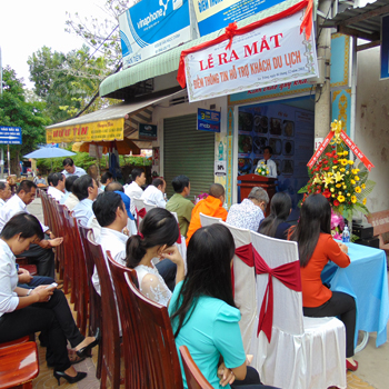 ÐIỂM THÔNG TIN HỖ TRỢ KHÁCH DU LỊCH NÉT MỚI TRONG CÔNG TÁC XÚC TIẾN QUẢNG BÁ DU LỊCH SÓC TRĂNG