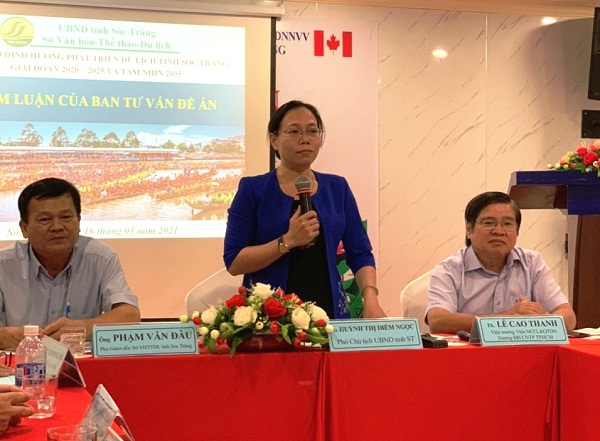 HỘI THẢO THAM VẤN ĐỀ ÁN “PHÁT TRIỂN DU LỊCH TỈNH SÓC TRĂNG GIAI ĐOẠN 2020-2025, TẦM NHÌN 2035”