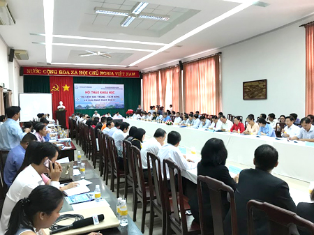 HỘI THẢO KHOA HỌC “DU LỊCH SÓC TRĂNG - TIỀM NĂNG VÀ GIẢI PHÁP PHÁT TRIỂN”