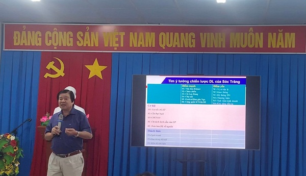 SÓC TRĂNG TỔ CHỨC TẬP HUẤN, BỒI DƯỠNG “PHƯƠNG PHÁP XÂY DỰNG CHIẾN LƯỢC KINH DOANH DU LỊCH”